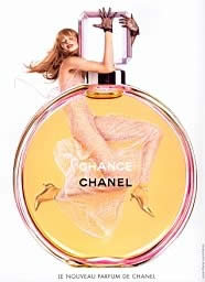 рекламный образ аромата Шанель шанэль парфюм Chanel Chance parfum