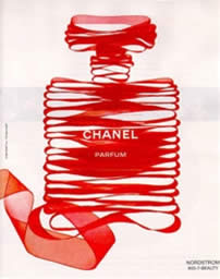 Шанель плакат реклама духов 