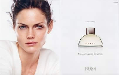 Рекламный образ аромата Hugo Boss Woman Boss Woman Hugo Boss
