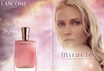 ланкоме парфюм miracle плакат реклама духов mirakle mirakl